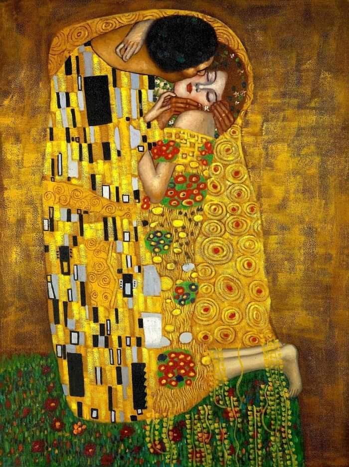 El beso dibujo 12